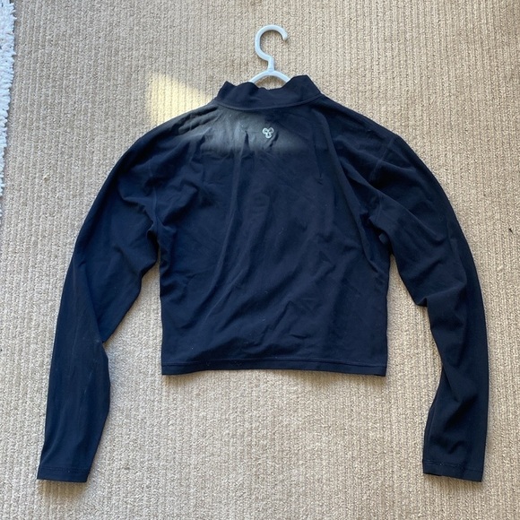 TNA Limit Zip-Up Long-Sleeve Shirt/Jacket, Black, 2XL. - Picture 6 of 12